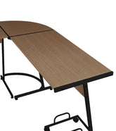 Dazenus Black & Oak Finish Desk Model OF00044 By ACME Furniture